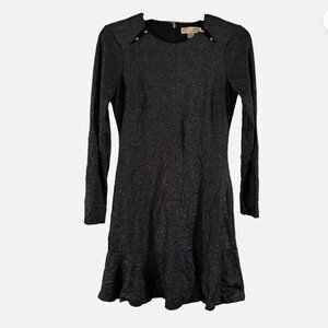 Michael Kors Metalic Knit Dress size Medium